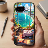 The Ocean View Protective Case Compatible with iPhone, Samsung & Google Pixel FX0286