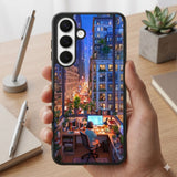 Cozy Late Night Protective Case Compatible with iPhone, Samsung & Google Pixel FX0290