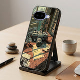 Vintage Camera Resting Protective Case Compatible with iPhone, Samsung & Google Pixel FX0294