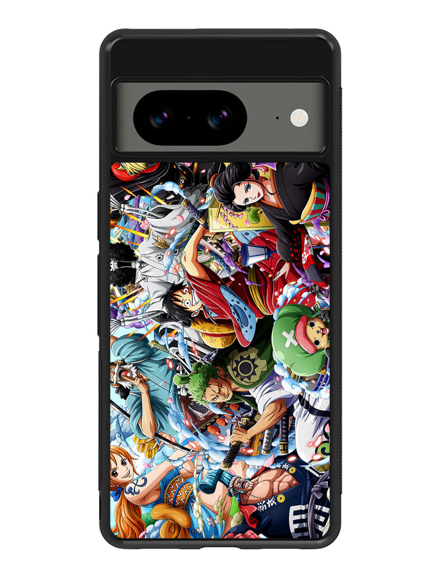 One Piece Wano Arc Google Pixel 8a Case