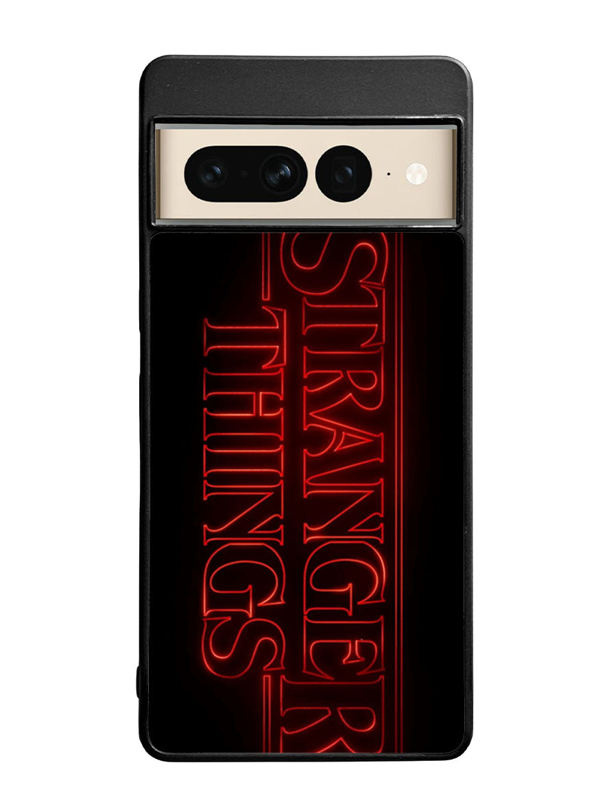 Stranger Things Logo Google Pixel 7 Pro Case