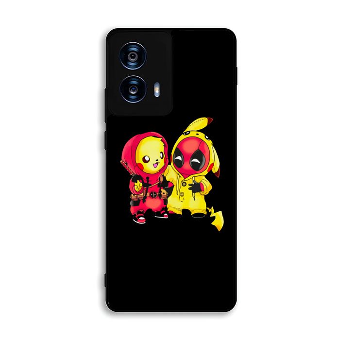 Pikachu Pokemon And Deadpool Motorola Moto G Power 5G 2024 Case FE6221
