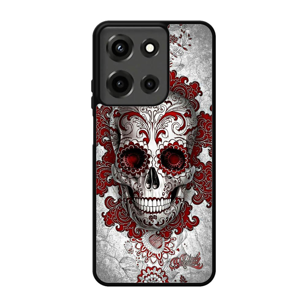 sugar skull tattoo Motorola Moto G 5G 2025 Case FE3459