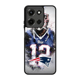 Tom Brady New England Patriots Motorola Moto G 5G 2025 Case FE0849