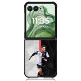 cr7 Juventus X00101 Motorola Moto Razr+ Plus 2024/2025 Case, Motorola Razr 50 Ultra/50s Ultra Case