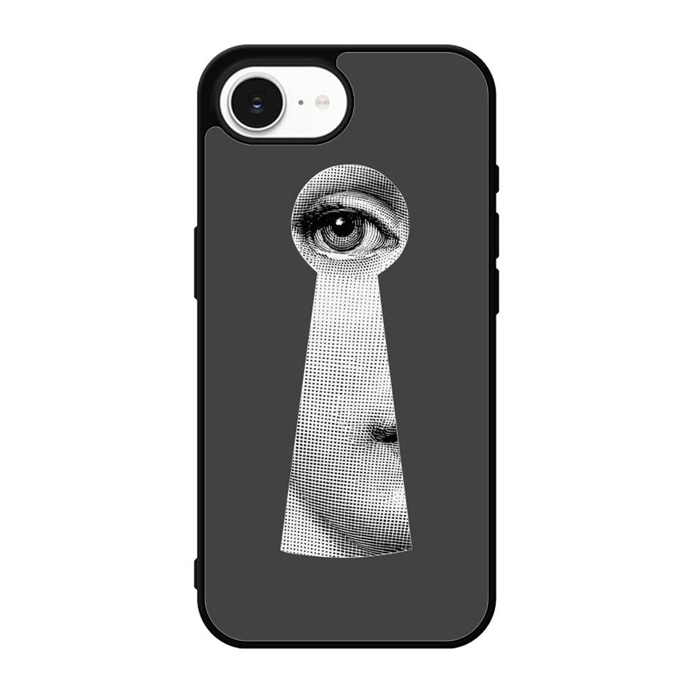 fornasetti eye X00100 iPhone 17e Case
