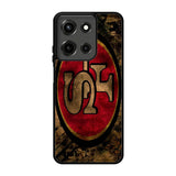 49ers Logo 2nd Motorola Moto G 5G 2025 Case FE1307