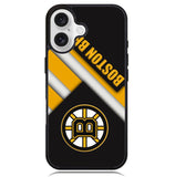 Boston Bruins X00218 iPhone 16 Plus Case