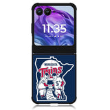 minnesota twins Motorola Moto Razr 2024 , Moto Razr 50 Case