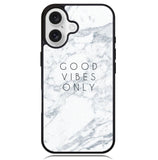 Marble Quote Wallpaper X00224 iPhone 16 Case