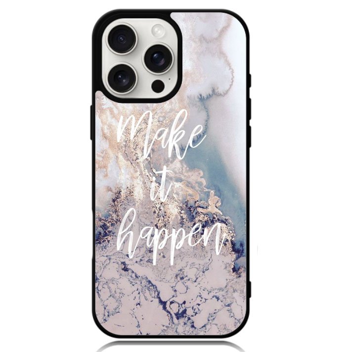 Marble Quotes X00225 iPhone 16 Pro Case