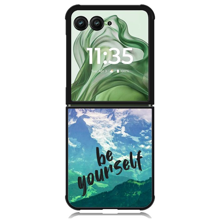 Nature Snowy Mist Mountains X00282 Motorola Moto Razr+ Plus 2024/2025 Case, Motorola Razr 50 Ultra/50s Ultra Case