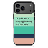 Mint Stripes X00341 iPhone 18 Pro Max Case