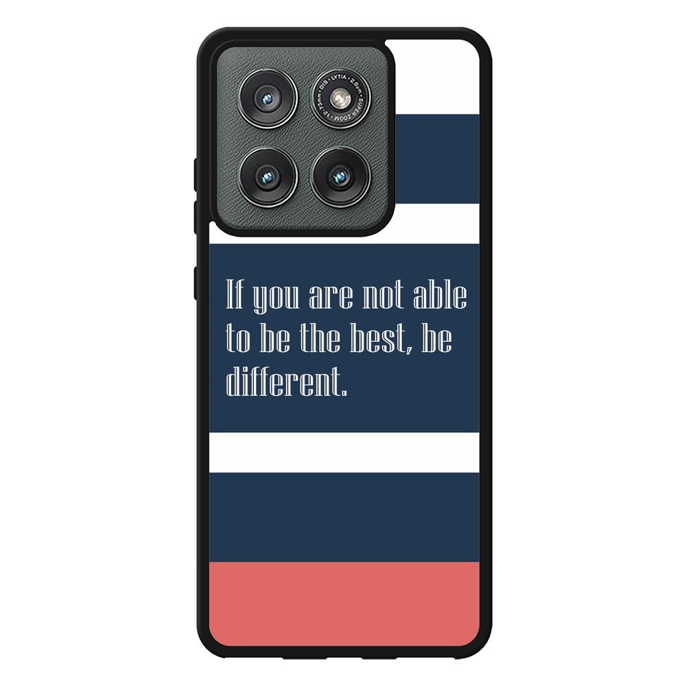 Navy Blue Stripes X00342 Motorola Moto Edge 2025 Case