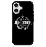 BTS Jungkook Logo X00385 iPhone 16 Plus Case