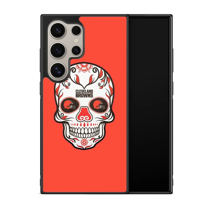 Cleveland Browns Skull X00389 Samsung Galaxy S24 Ultra 5G Case