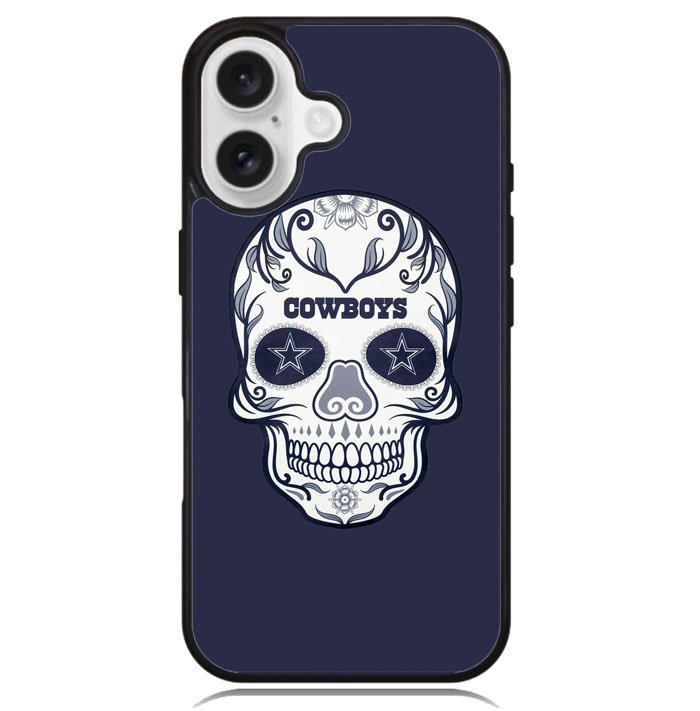 Dallas Cowboys Skull X00388 iPhone 16 Plus Case