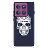 Dallas Cowboys Skull X00388 Motorola Moto Edge 2025 | Moto Edge 60 Fusion | Moto Edge 60 Pro Case
