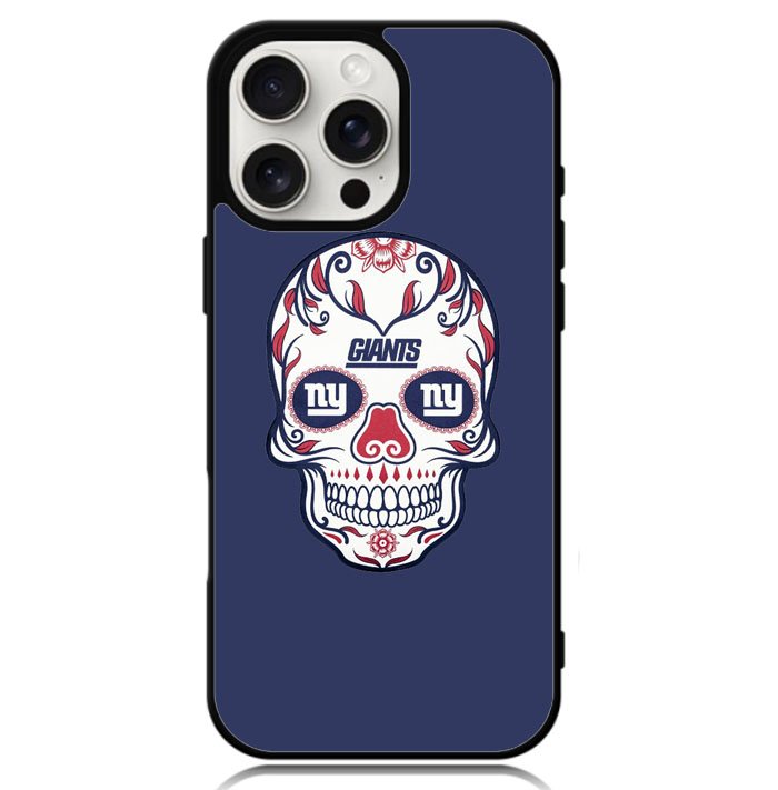 New York Giants Skull X00387 iPhone 16 Pro Max Case