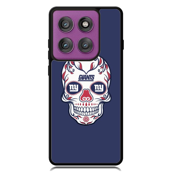 New York Giants Skull X00387 Motorola Moto Edge 2025 | Moto Edge 60 Fusion | Moto Edge 60 Pro Case