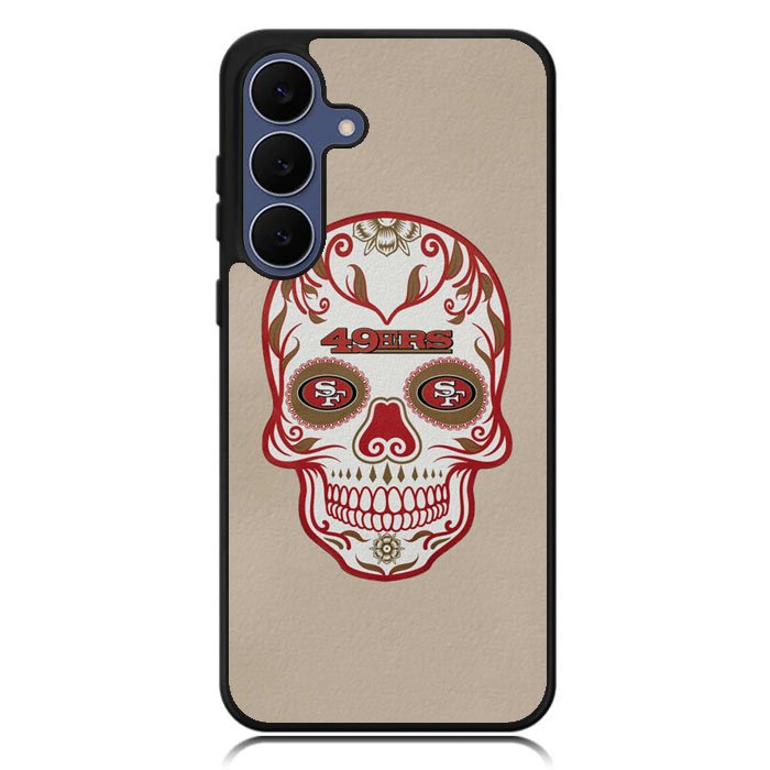 San Francisco 49ers Skull X00390 Samsung Galaxy S25 FE Case