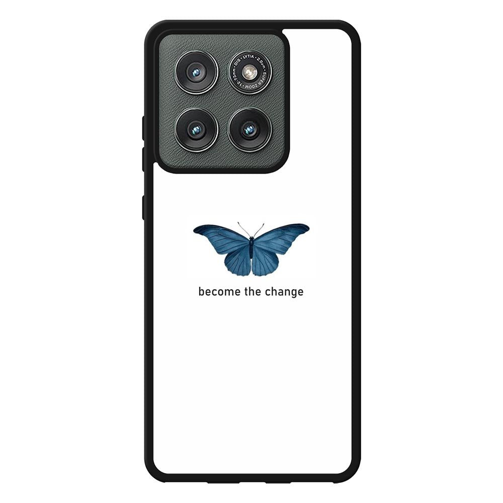 Blue Butterfly X00398 Motorola Moto Edge 2025 Case