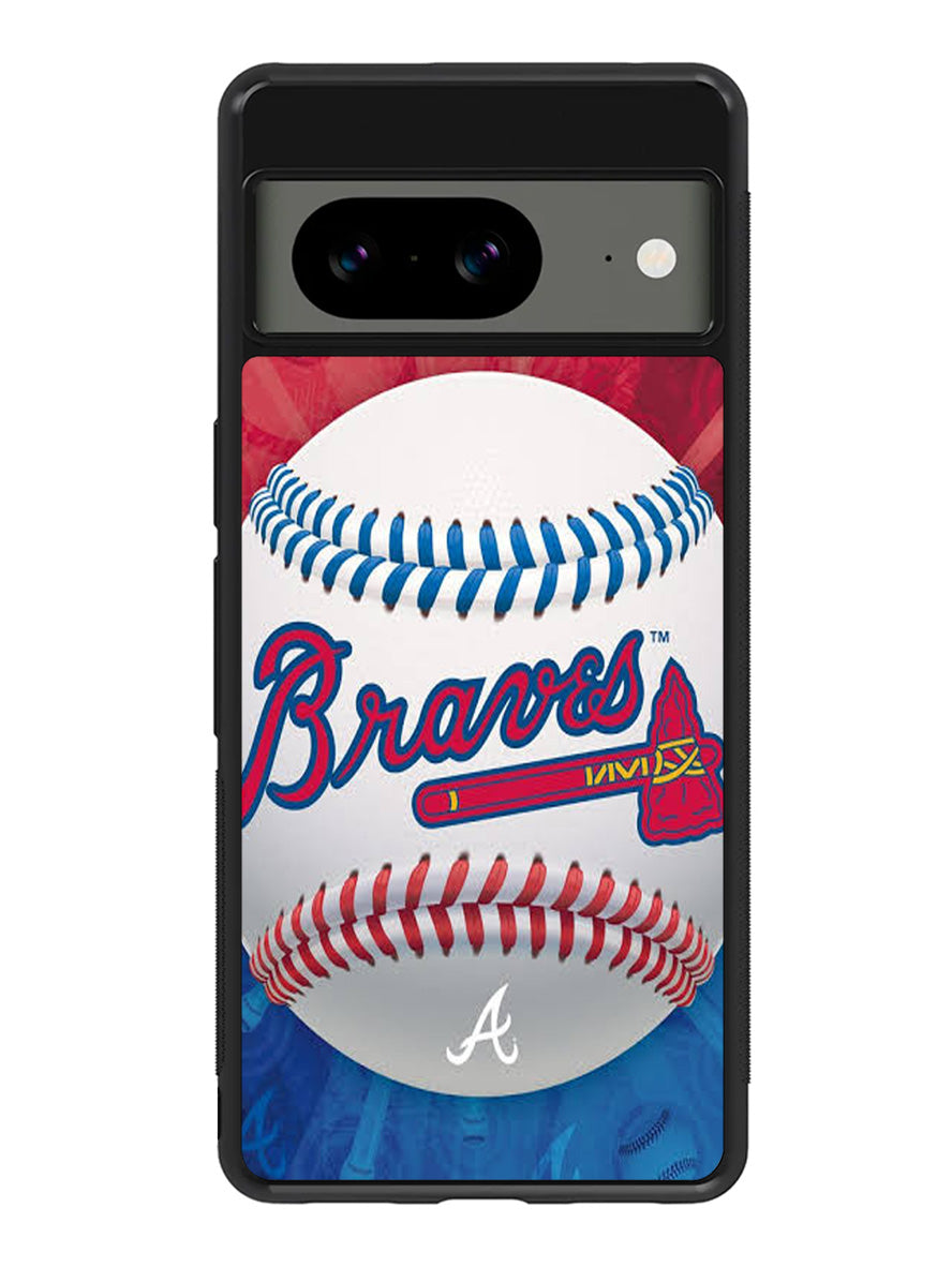 Atlanta Braves Logo 3rd Google Pixel 8a Case