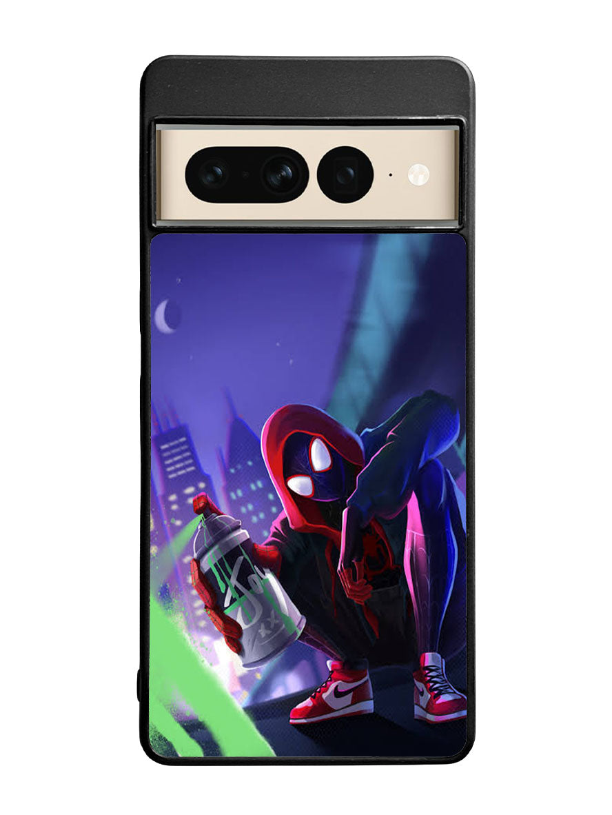Spiderman Miles Morales Google Pixel 7 Pro Case