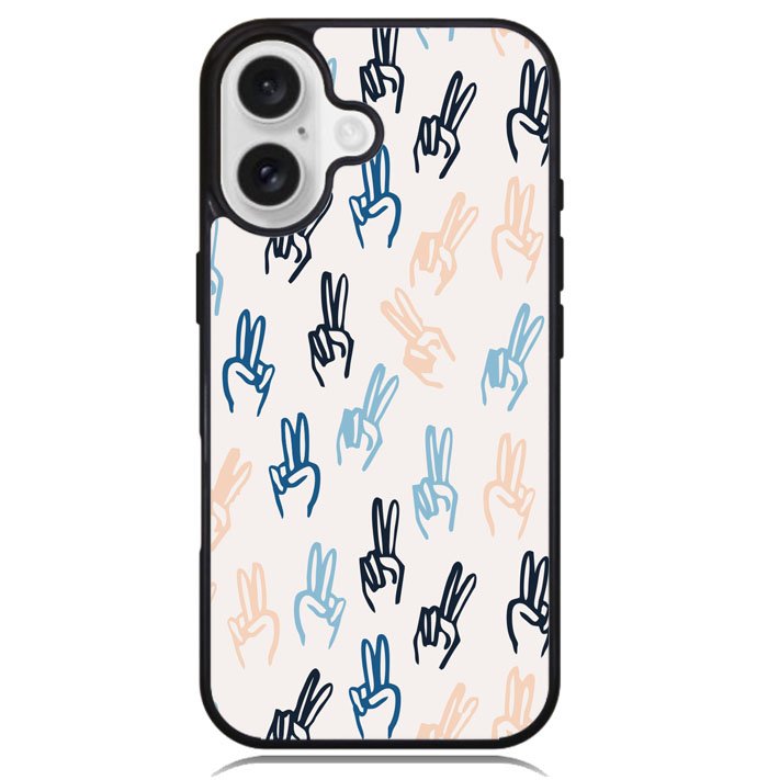 Peace Girl X0454 iPhone 16 Case