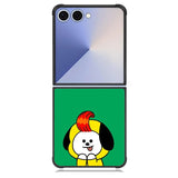 BT21 Hair styles X00472 Samsung Galaxy Z Flip 7 Case