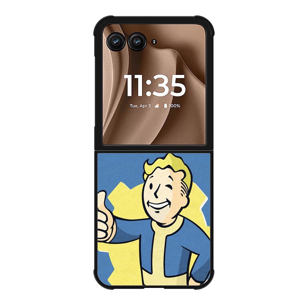 Fallout Wallpaper X00471 Motorola Moto RAZR Plus 2025 Case
