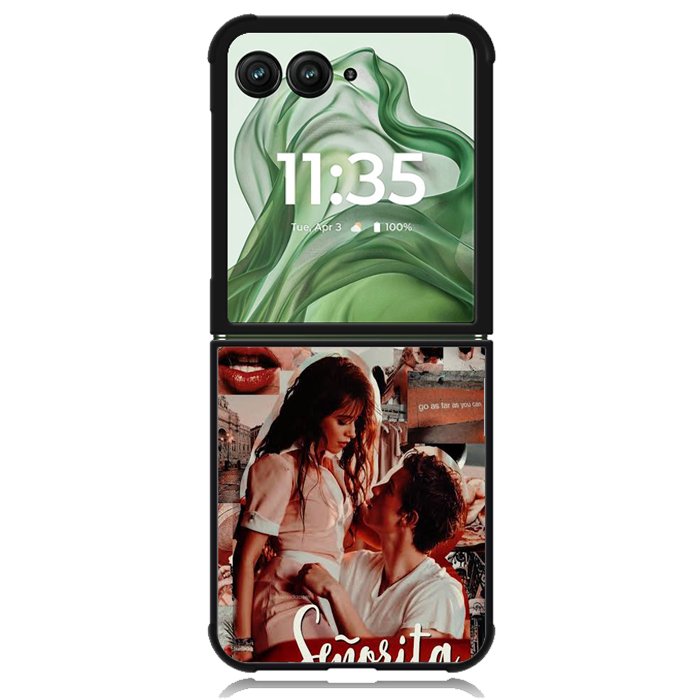 Shawn Mendes & Camila Cabello X00466 Motorola Moto Razr+ Plus 2024/2025 Case, Motorola Razr 50 Ultra/50s Ultra Case