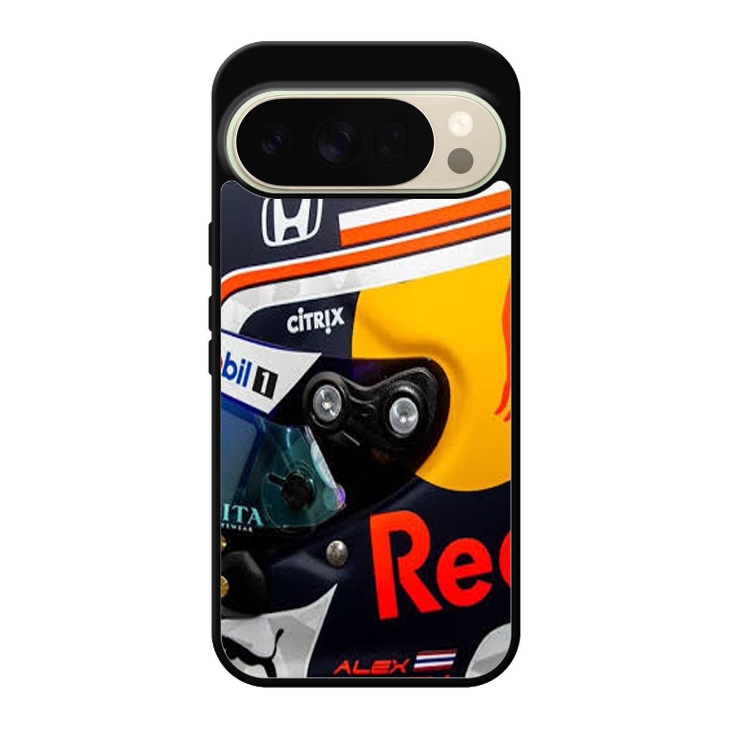 Alex Albon Arai Helmet X00554 Google Pixel 10 Pro Case
