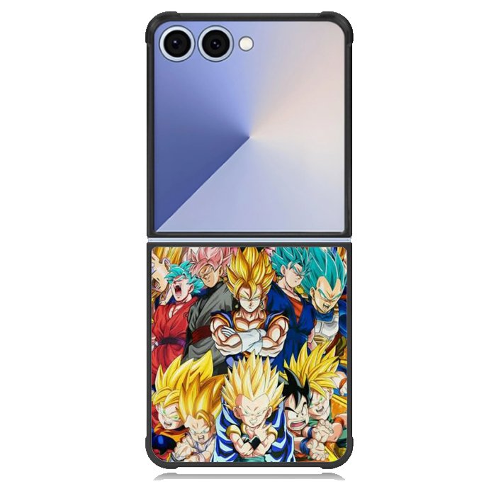 Dragon Ball Collage X00548 Samsung Galaxy Z Flip 7 Case