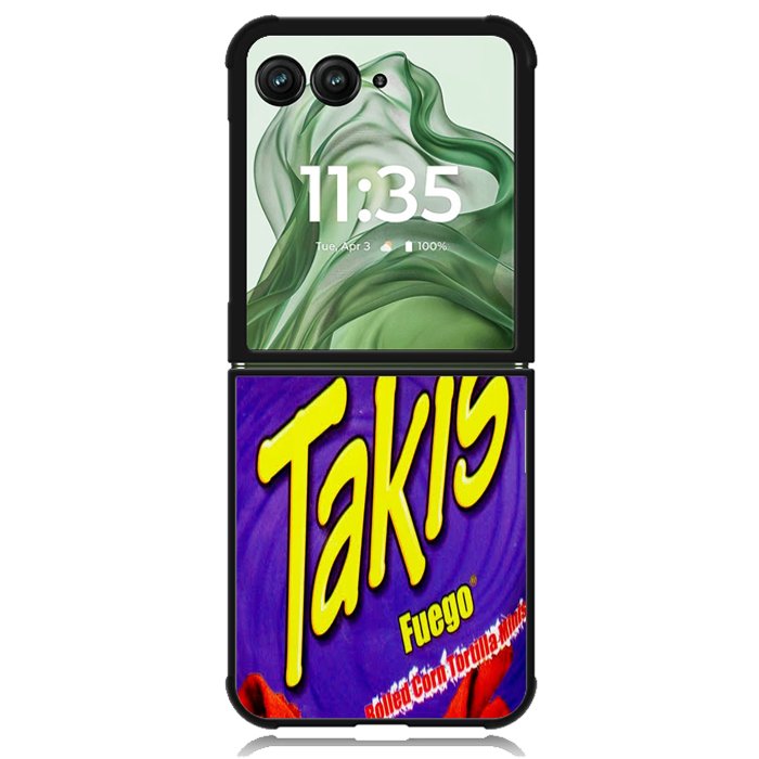 Takis Fuego X00545 Motorola Moto Razr+ Plus 2024/2025 Case, Motorola Razr 50 Ultra/50s Ultra Case