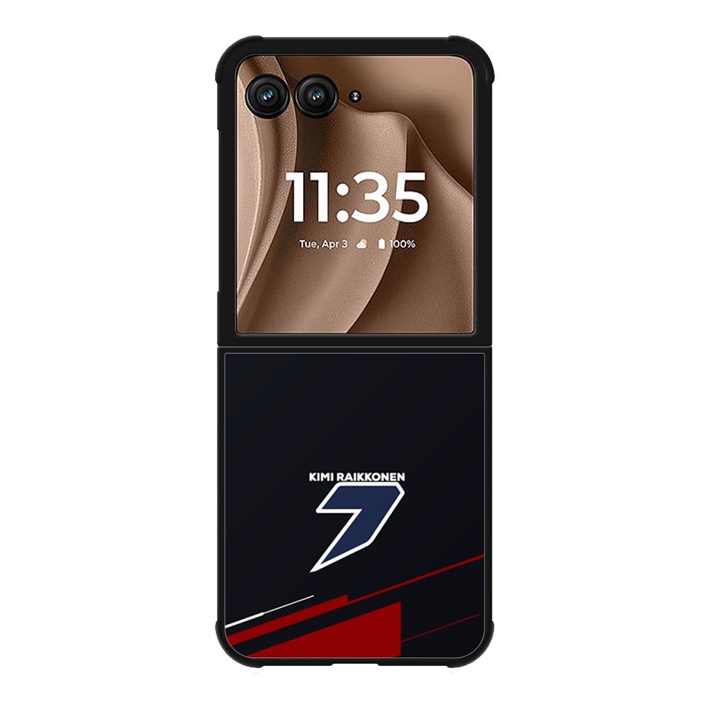 kimi raikkonen 7 X00544 Motorola Moto RAZR Plus 2025 Case