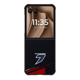kimi raikkonen 7 X00544 Motorola Moto RAZR Plus 2025 Case