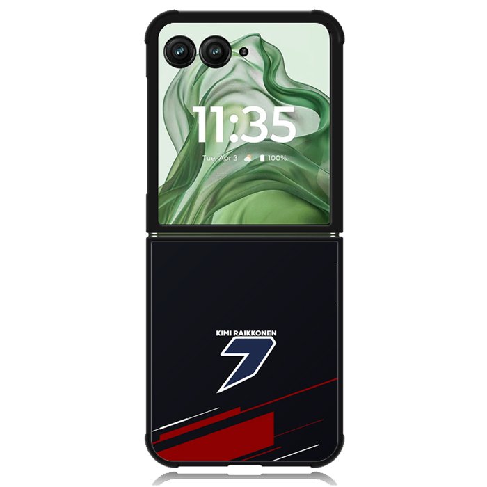 kimi raikkonen 7 X00544 Motorola Moto Razr+ Plus 2024/2025 Case, Motorola Razr 50 Ultra/50s Ultra Case