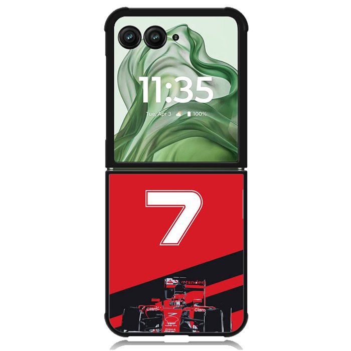 kimi raikkonen X00543 Motorola Moto Razr+ Plus 2024/2025 Case, Motorola Razr 50 Ultra/50s Ultra Case