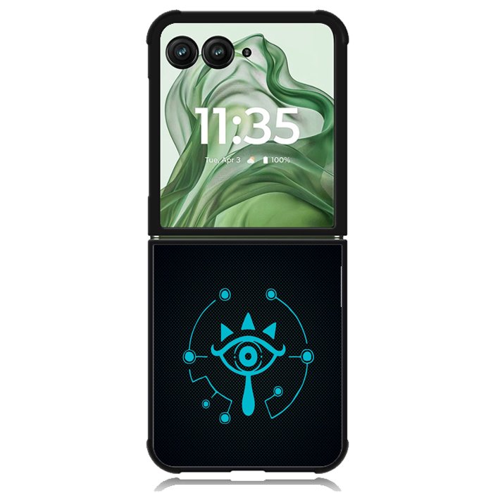 Sheikah Slate X00620 Motorola Moto Razr+ Plus 2024/2025 Case, Motorola Razr 50 Ultra/50s Ultra Case