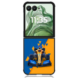 McLaren MCL33 X00614 Motorola Moto Razr+ Plus 2024/2025 Case, Motorola Razr 50 Ultra/50s Ultra Case