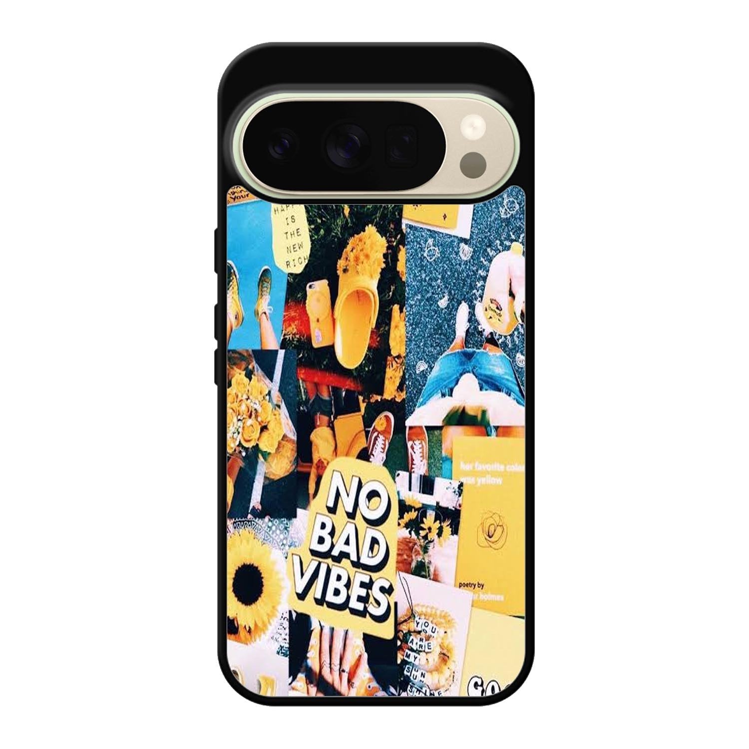 No Bad Vibes Collage X00613 Google Pixel 10 Pro Case