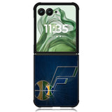 Utah Jazz X00611 Motorola Moto Razr+ Plus 2024/2025 Case, Motorola Razr 50 Ultra/50s Ultra Case