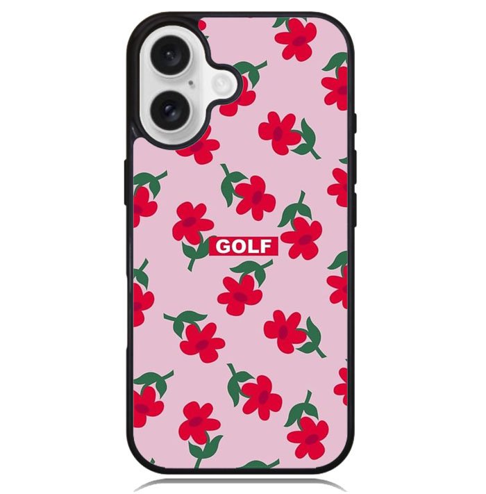 Flowers GOLF X00623 iPhone 16 Plus Case