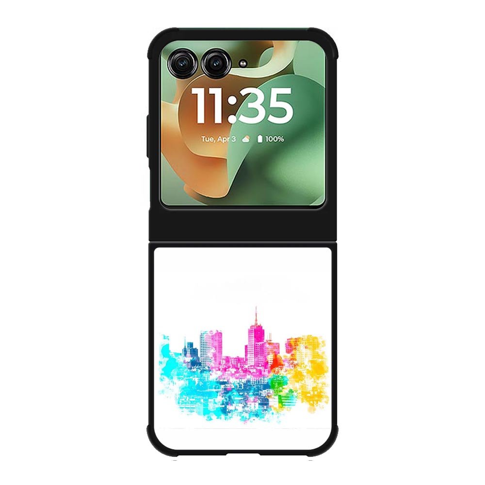 Colorful abstract X00627 Motorola Moto RAZR 2025 Case