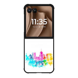 Colorful abstract X00627 Motorola Moto RAZR Plus 2025 Case