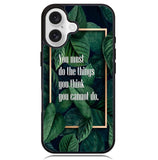 Gold rectangle frame X00628 iPhone 16 Case