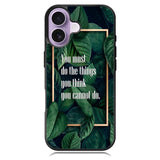 Gold rectangle frame X00628 iPhone 17 Case