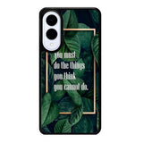 Gold rectangle frame X00628 Samsung Galaxy S25 Edge Case