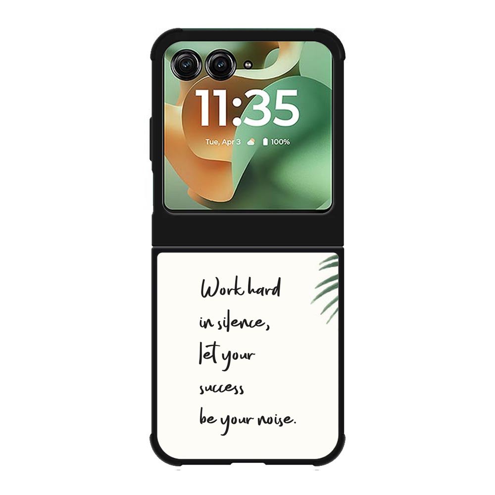 Frame with palm X00629 Motorola Moto RAZR 2025 Case